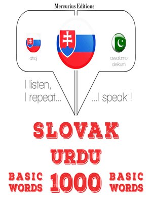 cover image of Slovenský--Urdu